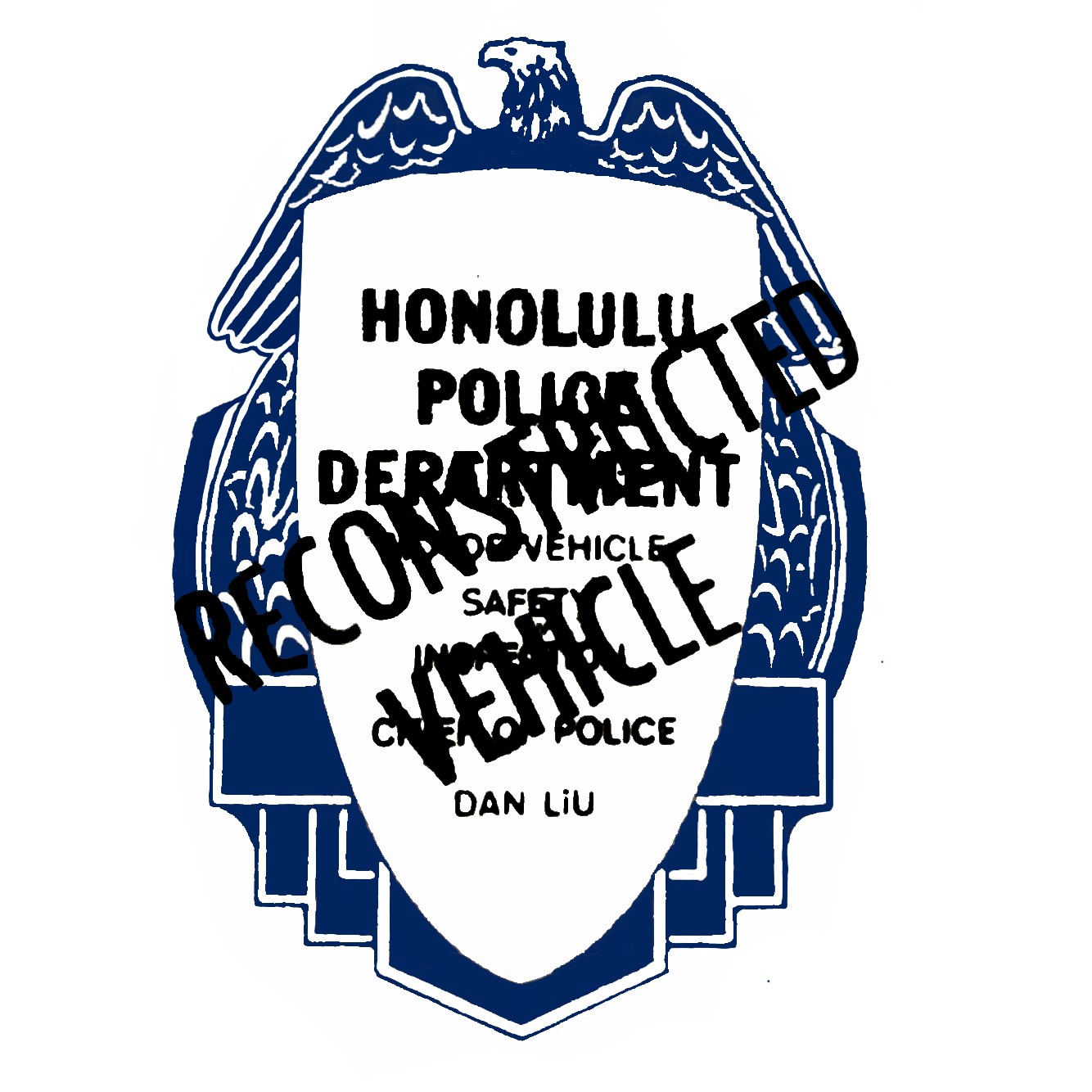 (image for) Reconstructed Vehicle Hawaii Inspection Sticker